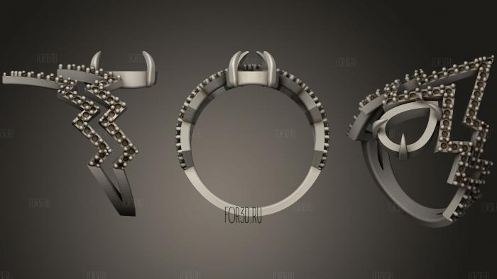 Ring 233 stl model for CNC
